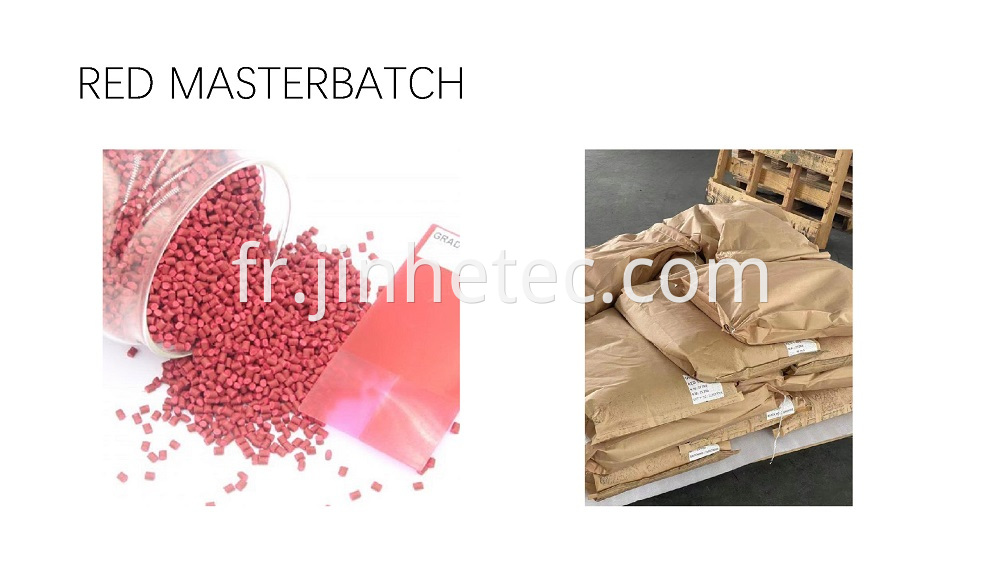 PP Plastic Color Red Masterbatch